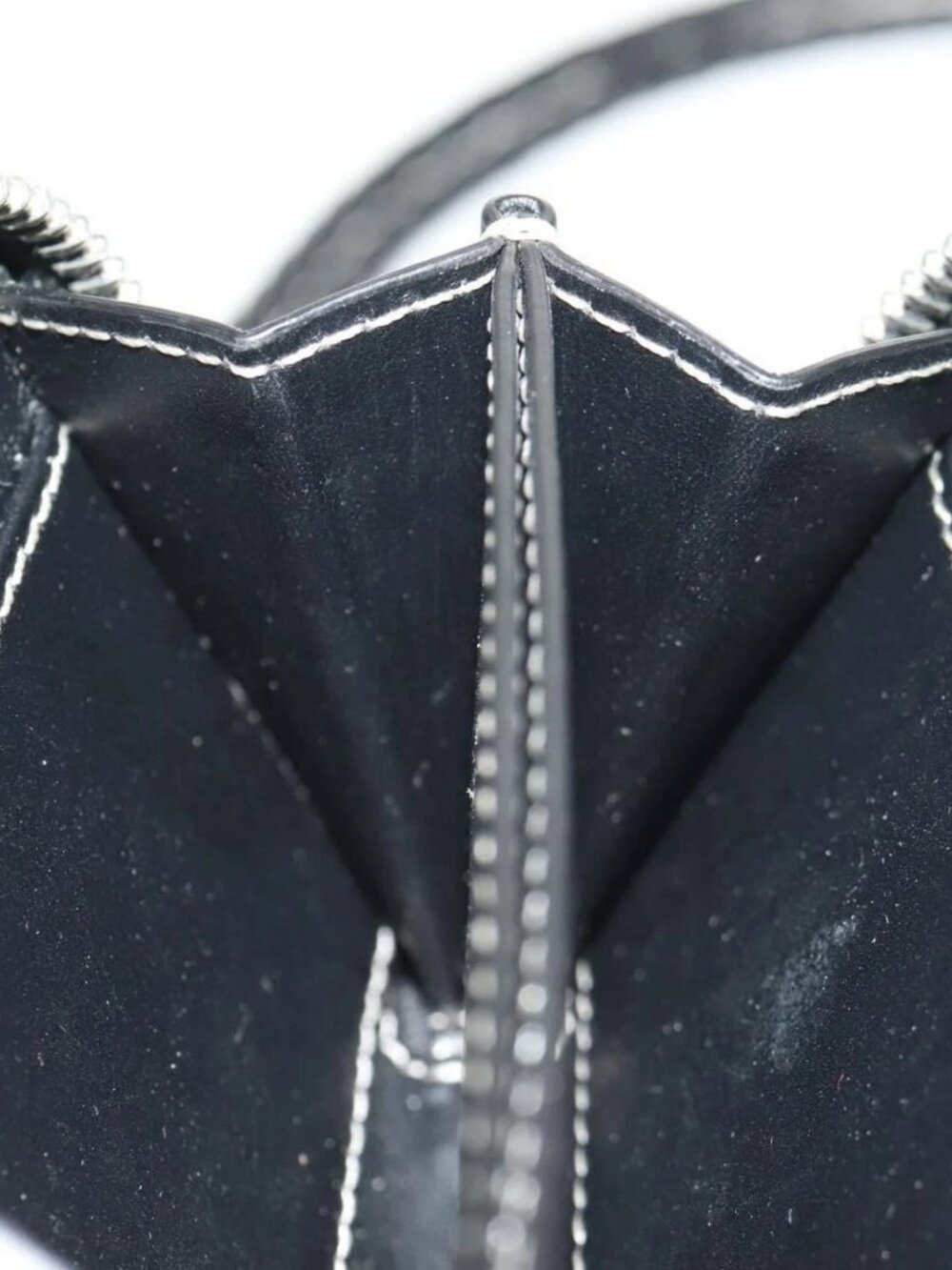 BURBERRY Coin Purse Neck Pouch PVC Beige Silve - Picture 13 of 16